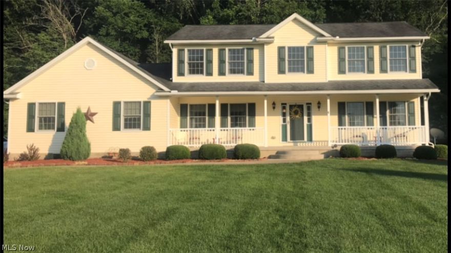 Gorgeous two-story home located at the end of a cul-de-sac in Franklin Local School District. This home has so much to offer! It has 3 bedrooms and 2 full baths upstairs, as well as a den that has the potential to be used as a 4th bedroom. The Master Bedroom includes a large walk-in closest and bathroom with a double vanity, soaking tub, and separate shower. The main floor has real, hardwood flooring throughout the kitchen and transitions into a large carpeted living room. A half bathroom is located just off of the kitchen as well as a separate laundry room. The fully finished basement provides over 1,100 square feet of additional living space. There is carpet throughout the basement living area and is completed with a gas fireplace. The attached 2 car garage was constructed 4 feet wider than a standard 2 car garage to ensure clear distance when parking. The paved driveway is 4 feet wider than a standard driveway and provides plenty of space for parking. The exterior of the home is jus