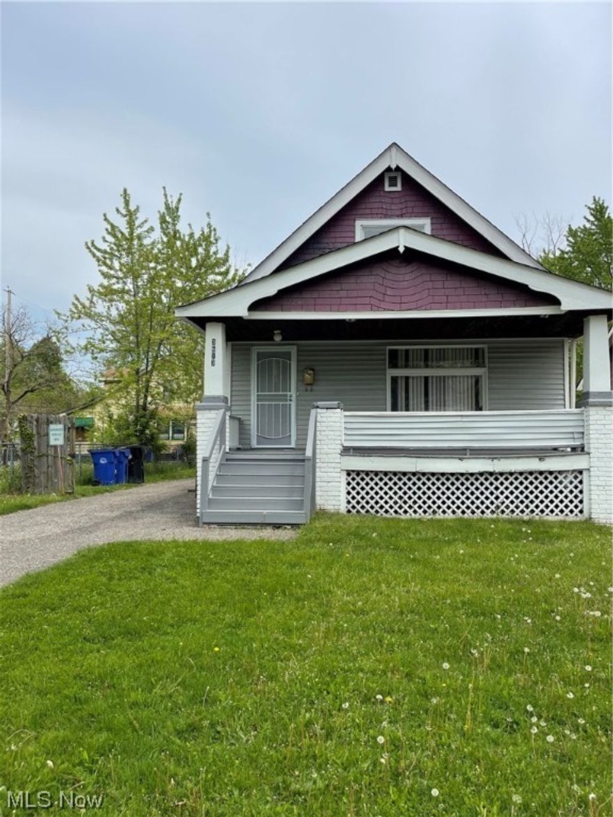 Don't miss out on this stunning 4bdrm 1/2 bath remodeled home! Nice quiet street! This home features a fully updated kitchen with light bright wall colors. Lot's of cabinetry and storage! New vinyl flooring throughout the home! New Roof March 2023. Updated light fixtures throughout the home and outlets. 2 car detached garage and wood has been replaced on front and back porch. Move in Ready! Great owner occupant or investment opportunity! Welcome Home!