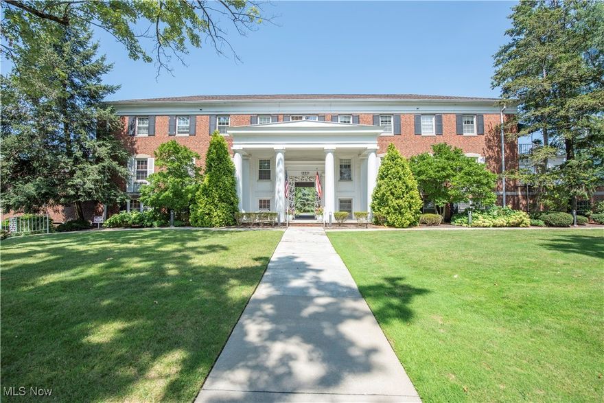 Welcome to 19901 Van Aken Blvd, Unit 205 – a fully updated 2 bedroom, 2 bathroom condo offering over 1,131 sq. ft. of stylish, low-maintenance living. Perfect for those looking to downsize or anyone seeking a wonderful community close to shopping, dining, and entertainment.

Step into the bright and spacious living room, highlighted by built-in shelving and large windows that fill the space with natural light. The kitchen has been thoughtfully renovated with brand-new appliances, quartz countertops, and custom soft close cabinetry—a modern design ready for your culinary needs. Throughout the condo, enjoy new luxury vinyl flooring, light fixtures & paint, creating a move-in-ready home with a fresh, contemporary feel.

Both bedrooms are generously sized, with the primary bedroom featuring an attached full bathroom. Find an additional full bathroom off the living room area. Step outside to your personal balcony, perfect for grilling out or simply relaxing with a morning coffee.

Beyond the home itself, the community offers a beautifully landscaped courtyard overlooking Shaker Heights Country Club, adding a touch of serenity to your daily routine. Just steps away, explore the Van Aken District, where you’ll find premium shopping, top-rated restaurants, and lively entertainment options. Residents also enjoy an quick commute to downtown Cleveland, with easy access to the Rapid Transit Blue Line just outside their complex.

Whether you’re looking for convenience, community, or a downsized lifestyle without compromise, this condo offers it all!