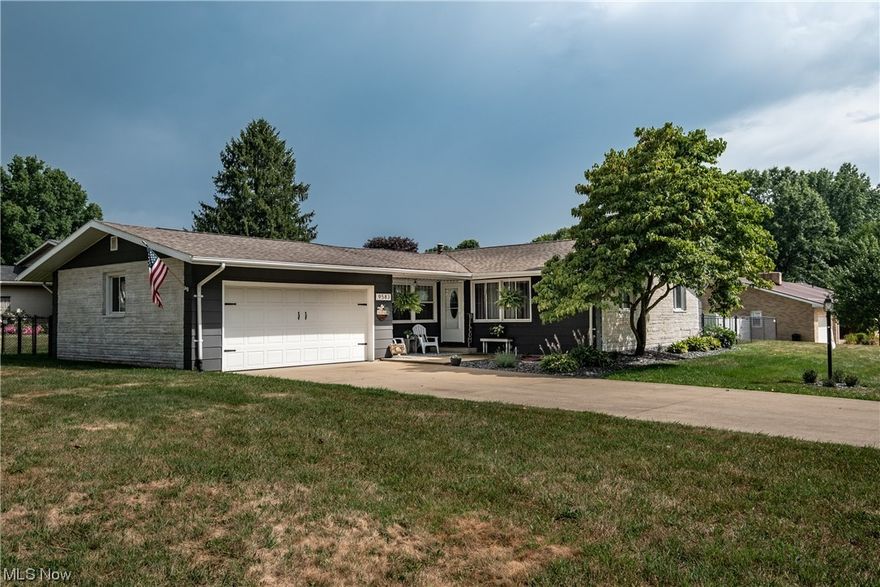 Don't miss your opportunity on this perfect ranch home. 3BR, 1.5BA home with all modern updates. Including total kitchen and dining room remodel (2018) with all new appliances. New hot water heater, fresh paint throughout the house, bathroom flooring, toilets and faucets. New 480 Sq. Ft. concrete patio installed with fence around the back and side of the house (2020).  Exterior of the house was painted in 2021. Great starter home of for someone looking to downsize. Call today to schedule a showing before this one is gone!