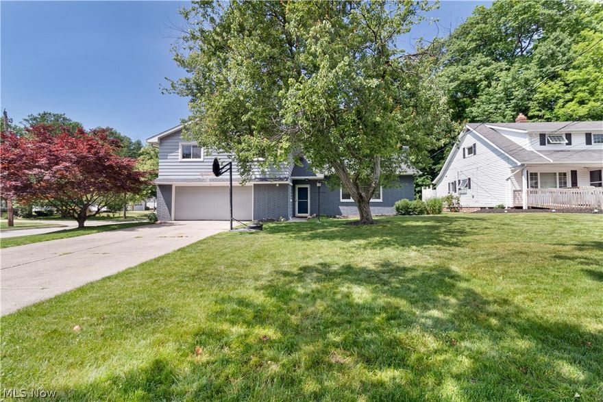 Welcome home! This beautifully maintained and updated split level is ready for you to move right in and enjoy summer in your new home! This lovely split level has everything that you've been looking for! On the first floor, you'll enjoy the large vaulted ceilings covering the living room and dining room. The kitchen has plenty of cabinet space as well as stainless steel appliances! Off of the kitchen is a large family room perfect for entertaining and watching the game! For added entertainment and leisure, there is a finished waterproofed basement that comes with a lifetime warranty! On the second floor, there are four large bedrooms, including a master bedroom with a recently updated master bathroom! You will also have the convenience of an oversized two car garage to avoid the elements! Outside, there is a patio as well as plenty of yard space to entertain at your new home. The roof was just replaced in November 2019! To top it off, the sellers are providing the new homeowners with a