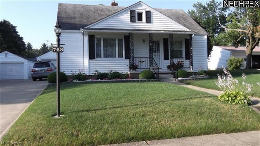 This home is larger than it looks. Extra half lot with home (20X150) Storage build in back of garage. Concrete Drive. Window, Furnace/AC, roof and Garage door have been replaced. Large Family Room. Basement partially finished (retro). Partial kitchen & Half bath in basement. This home has been well cared for. Possible 4th bedroom on first floor. This home is a must see.