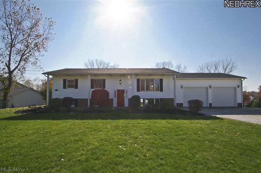 Totally remodeled 4 bedroom, 2 full Bath home in Jackson Schools. Finished lower level with fireplace and office leads to covered patio. Large, two-tiered deck overlooks pond and lake. Brand new carpet throughout, new bath, large rooms with tons of closet space. Lot is over an acre. Large, oversized two-car garage. (Pole building does not convey). Broker/Agent Owned.