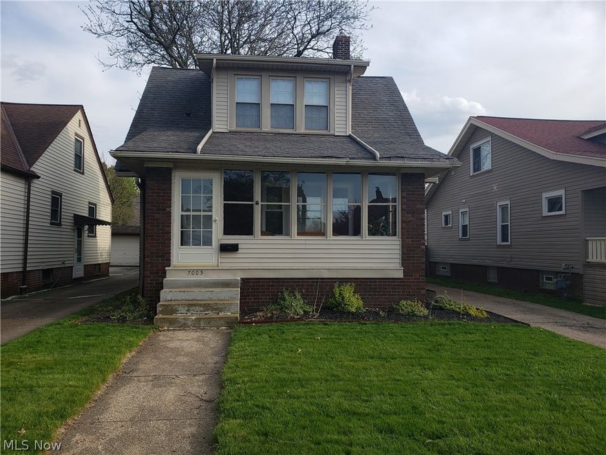 Perfect opportunity to own instead of rent and call this beautiful home yours!  Conveniently located to shopping, restaurants and the highway!  So many great features in the home!  Picture yourself enjoying the enclosed front porch which greets you as walk up to the front door.  Two full baths that are updated!  First floor living room and lovely dining room.  Great additional living space found in the lower level which is also where the second full bathroom is located.  All appliances stay including the washer and dryer!  Perfectly sized back yard and patio to enjoy the summer months.  All nicely accented with a newer garage!  For the buyers peace of mind, a one year home warranty is being offered.  Hurry before this great opportunity is gone to make this your home!