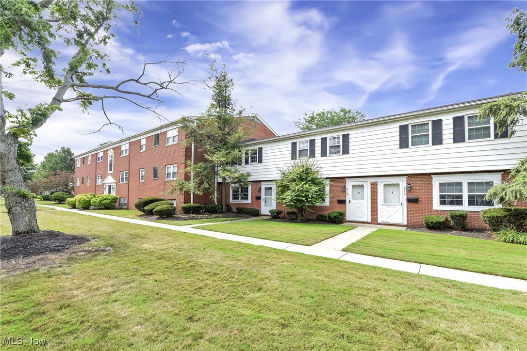 Welcome home to this tastefully & completely remodeled townhome in prime North Olmsted location just minutes to all amenities! This home offers private entrances and the living room is spacious and offers a sizable closet. The living room flows directly to the remodeled eat-in kitchen with attractive soft close shaker style cabinetry, matching appliances plus moveable floating island w/ceramic countertop that stays! Located just off the kitchen is en-suite laundry with washer and dryer that stays. The second floor full bath has been updated and accented with stylish faucet/fixtures. Refreshing in ground community pool for your outside enjoyment, one car garage with opener, Low monthly maintenance fee! Pets welcome! Schedule an appointment today!