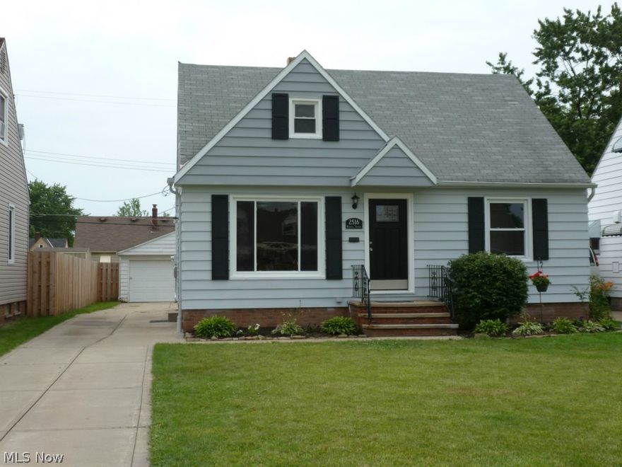 Welcome home to this fully remodeled, move-in-ready, 3 bedroom home conveniently located near interstate access, downtown, and shopping amenities.  Major features updated in 2015 include: roof, windows, flooring, interior and exterior paint, electrical panel, furnace and air conditioning, and a new water heater, just to name a few.  This home's jewel is its one of a kind spacious eat-in kitchen with new Shaker cabinetry, wood laminate flooring and beautiful granite countertops complete with a breakfast bar for your busy life.  The new stainless steel appliances make for a modern and clean look.  In addition to the stunning kitchen,, the main floor offers two bedrooms, a full remodeled bath, and a living area that will be sure to suit your family's needs.  The new carpet and paint throughout this home create an updated flow throughout.  The upstairs bedroom has a half bath and walk in closet.  The partially finished basement is perfect for a recreational or media room.  The extra storag