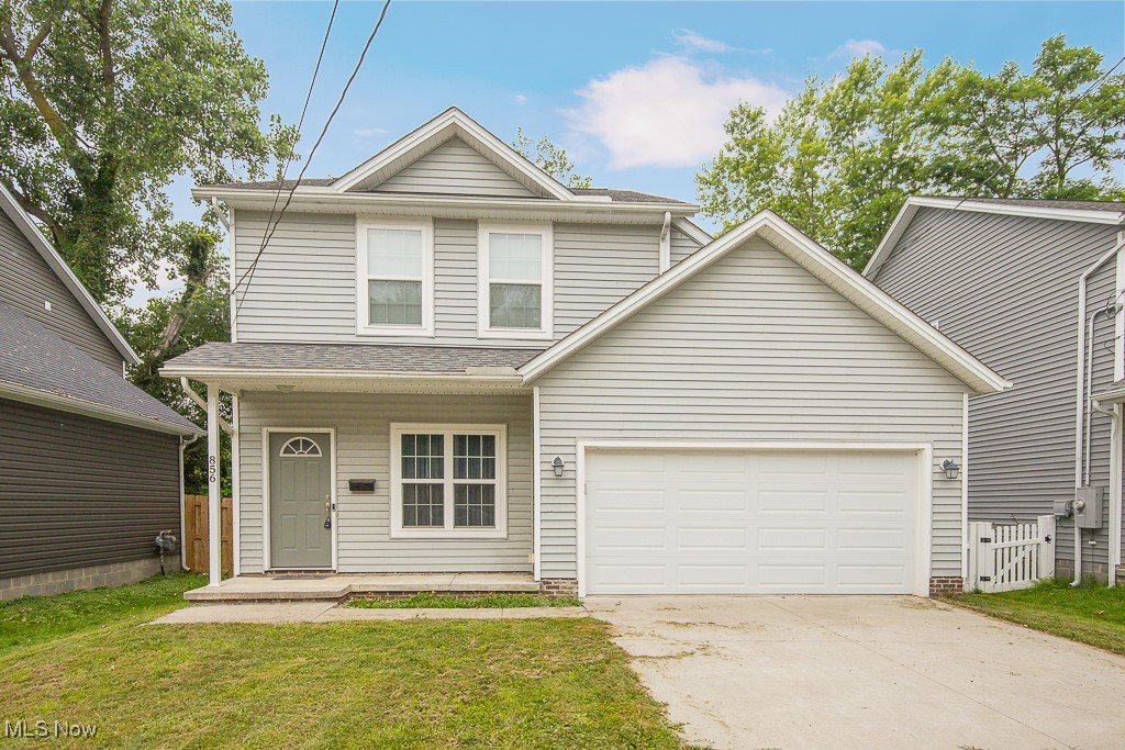 Tucked into a quiet, welcoming neighborhood in Willoughby, this charming 3-bedroom, 1.5-bath home blends classic character with thoughtful updates. Osborne Park is in your backyard, which is situated right on the shore of Lake Erie. The entire home offers a bright and functional layout. The main level features a cozy living room, dining area, half bathroom, a well-equipped kitchen ready for your personal touch, and a newly added rear addition, which expands the living space, creating the perfect spot for relaxing or entertaining and includes a door to the rear patio and backyard! The upper level features three comfortable bedrooms, a full bathroom, laundry room, and linen closet. There is also a 2 car attached garage! The beautifully maintained front yard adds great curb appeal, and the community feel is second to none. With walkable access to parks, the lakefront, Mentor, downtown Willoughby and so much more. This home brings a perfect blend of location, charm, and everyday comfort. Look no further, this home is a MUST see!!