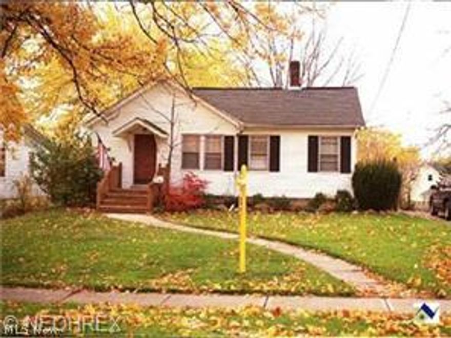 Bank owned two bedroom ranch with hardwood floors on main level. Walk out basement with ceramic titler floors. Lower level can be used as bedroom, family room or potential in law suite. Extra wide lot makes it easy to build a two car garage. Location on a quiet tree lined street.