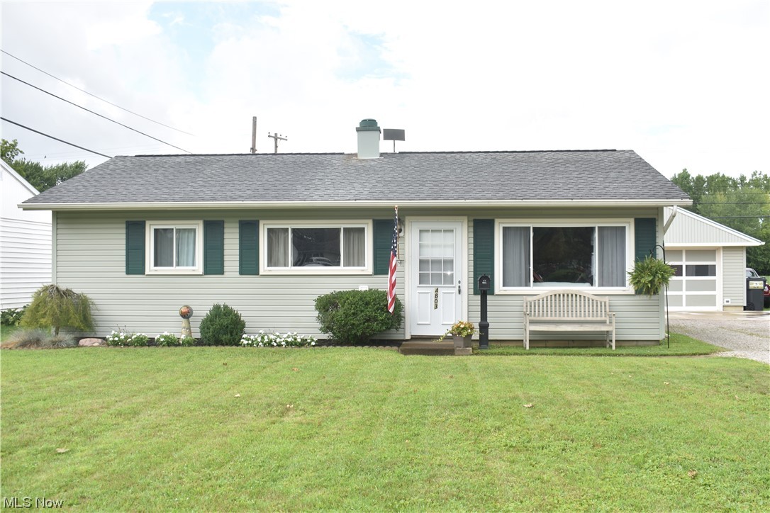 One story 3 bedroom home in PERKINS with an oversized 2 car heated garage that includes an attached workshop! Large concrete patio added in 2022, furnace and central air replaced 8 years ago, roof approximately 11 years old, several new doors and updates throughout. Square footage, measurements and dates are approximate.