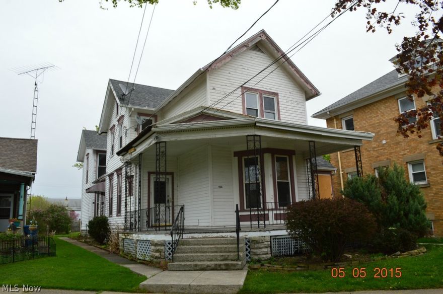 3 unit home centrally located in downtown Sandusky! Lower front unit has 2 bedrooms, with a large master bedroom, eat in kitchen and laundry room. Rear lower unit is a 1 bedroom with laundry room but is not finished at this point. Upper unit has 2 bedrooms, with possibility of 2 more (need closets), large master bed room, updated kitchen, balcony and more! Other features include updated roof on main portion of house, newer windows, basement, separate gas and electric, 2 sheds and more!! Property is being sold AS-IS