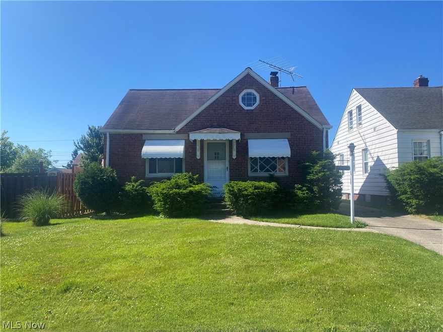 Come on and take a look at this Charming Brick Cape Cod and you'll be AMAZED of what it has to offer!!!!! Nested in a Quiet area of Garfield Heights, just a short walk to Public Transportation, Shopping, Schools and so much more. The  Highly Designed Kitchen will definitely set the mood for everything that will come. Nothing was left untouched here CABINETRY, Countertops, Flooring and LIGHTING !!!!! Two very SPACIOUS Bed Rooms are also located on the Main level along with AMAZING and GLAMOROUS Full bathroom. The FORMAL LIVING ROOM is filled with Natural sunlight and the LARGE  window welcomes the outside in, also the back bed room also has addition walk out, Family room or Home Office. The BONUS SECOND floor offers an extra living area consisting of a third bedroom, possible Fourth bedroom, HOME Office, and it's LOADED with storage !!!!! The Lower level is where most of your time will be spent,has a Spacious Rec. Room OK call it for what it is the "MAN CAVE" also a FULL BATH. Newer Windows allow for EZ tilt-in cleaning, FRESH Paint, Lighting, Furnace,  and YES topped off with  Landscaping, Oh! also VIOLATION FREE !!!!!
Back on the market, buyer wasn't approved, Appraisal completed FHA over list price so this can help on next deal!!!!