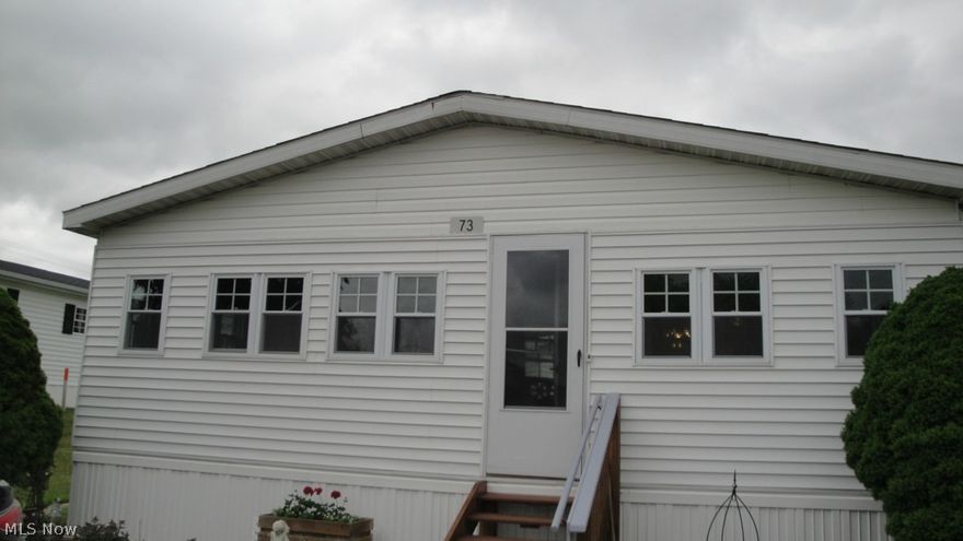 In excellent shape, 27x42 double wide with 10x26 porch on front. Indian Head park. $290 monthly.Decorated beautiful with open kitchen & living room. No dogs & contingency upon seller getting the home of their choice.