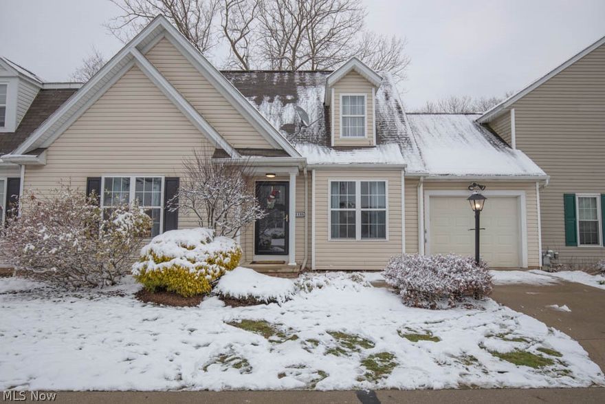 Enjoy the quiet of this maintenance free attached townhome situated on a private drive in Glencove Commons off Hickory Ridge Road!  You'll love the open kitchen concept with island and newer quartz counter tops.  Appliances are also newer and stay with the home including washer and dryer!  Half Bath is updated on the main level with Laundry Room.  Master Bedroom very spacious! Both bedrooms have large deep closets.  Stairs to 2nd floor and 2nd floor have all new carpeting!  Additional space above the garage off 2nd bedroom for storage or possible future dream closet! Many windows create lots of natural light in this home with hardwood floors in the dining room.  Very nice lower level recreation room has big closets for storage with additional large storage room which boasts plumbing for future bathroom in the basement. Relaxing private patio off the kitchen is not far from the private walking path. Very convenient location to shopping and Interstate 71!