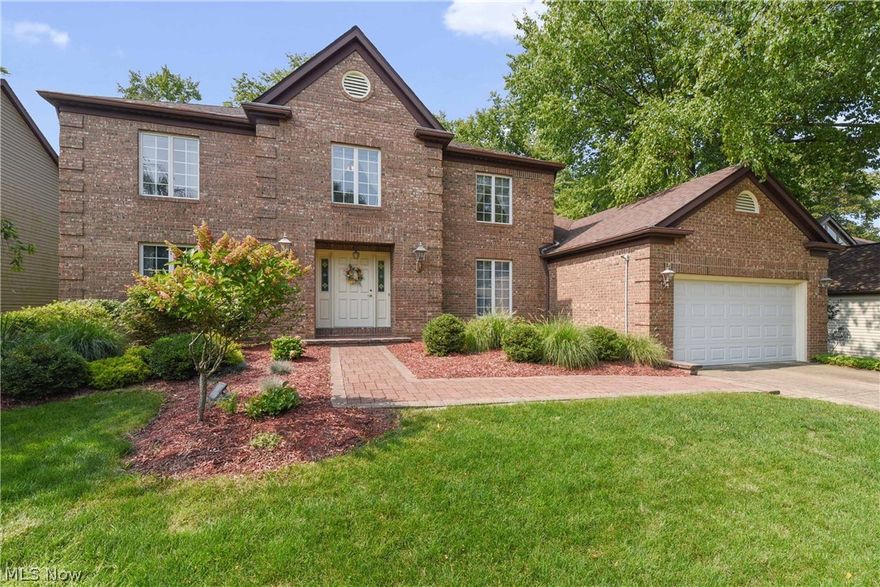 Welcome to 19850 Cottonwood Trail located in the desirable community of Deerfield Lake. This one-owner stately colonial was built in 1987 and is situated on a private wooded lot.  Opening the front door and enter into a welcoming foyer.  To the left is a formal living room and to the right a formal dining room.  Step down into an inviting large family room including a wood-burning fireplace flanked by a pair of french doors. Off the family room is a light and bright sunroom wrapped in walls of windows and 2 skylights.  The eat-in kitchen has been totally updated and is a chef's delight offering an abundance of cabinetry and counter space, center island with built in stove and walk-in pantry. A third set of french doors leads from the breakfast area to a deck.  A half bath, laundry room with utility sink and separate office rounds off the first floor.  Upstairs is a generous master retreat with walk-in closet, and private master bath with dual sinks, soaking tub and separate shower plus