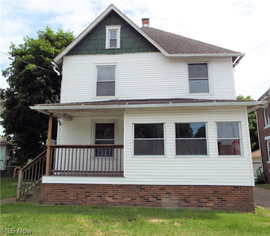 GREAT OPPORTUNITY - Home has been started and needs your touch to get it completed, home is not finished. This home has plenty of square feet of living space and it is close to Aultman Hospital and highways. Home features a large Kitchen (12’ x 14’), (4) nice size Bedrooms with storage and closets, Dining Room that measures (14’ x 16’) and Living Room that measures (12’ x 18’). There is a bonus Enclosed Front Room, a separate Front Porch and a Back Porch. Next to the home there is a gravel parking area. UPDATES: Windows, Doors, Main Drain Line, (100) AMP Electric Box, Entire Home New Wiring, Siding Partially Completed the remainder of siding to come with home.