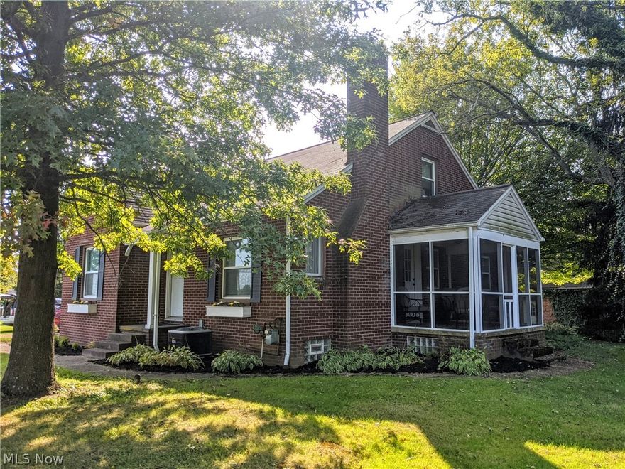 4 bedroom bungalow on 2.02 acres. Nicely updated kitchen with granite countertops & island. Full bath on 1st & 2nd floors. 1st floor is very beautifully remodeled. Upstairs easily could have 2 bedrooms. 1st floor master & additional bedroom used as an office. Free gas available. A/C new in 2019. Screened in porch. Full basement. Large Quonset barn. 2 car garage. Check this out! No goverment loans.