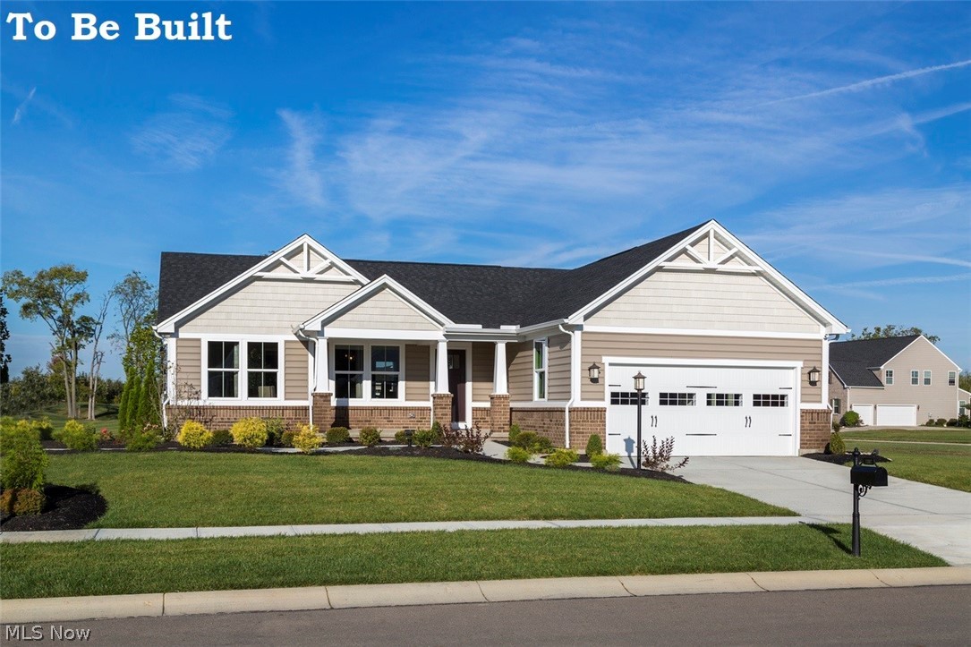 Complete first floor living at its best in this brand new home located in the only new home community in Painesville with a Community Pool! This 2 bathroom, 3 bedroom ranch comes complete with first floor owner’s suite and laundry. You will adore your open great room that joins your gourmet kitchen with large center island that provides seating, storage and stainless steel appliances. Your first floor laundry is right off of the kitchen for easy multi-tasking! Not only do you have room for dining in your kitchen, there is also a formal dining room. You will love your master suite that has a generous walk-in closet and upgraded walk-in shower and double bowl vanities. Of course a second full bathroom and two more bedrooms are conveniently placed on the opposite side of the house for guests! Warranties will give you peace of mind! Your energy efficient home will save you thousands of dollars In operating costs. Close to highways while feeling tucked away in a private Oasis!! Call Today T
