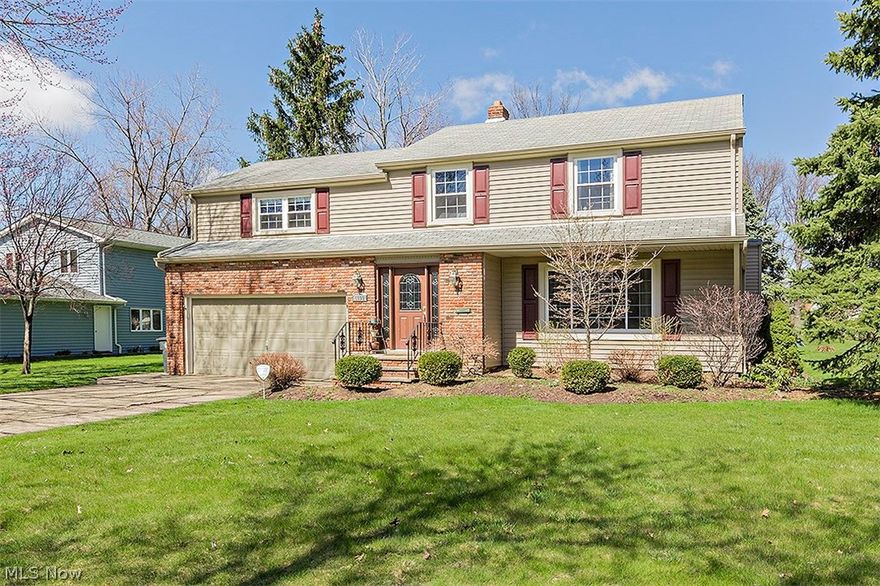 Super Sharp & Move In Ready Colonial On Deep Lot.  Features Hardwood Floors & Fresh Decor. Updated Kitchen w/Eating Area Opens To Vaulted Family Room w/Fireplace. Large Rear Deck For Entertaining.  Cozy Den/Office on 1st w/Vaulted Ceiling. Finished Lower Level Recreation Room. Spacious Master Suite Includes Renovated Private Full Bath. 3 Additional Generously Sized Bedrooms & Updated Full Bath Complete the 2nd Floor. Waterproofed Basement. Take A Look!