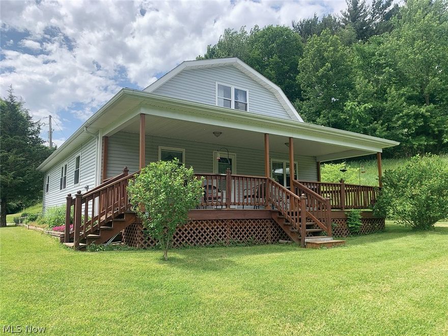 Unique Opportunity, 44 Acres With 3-Acre Stocked Lake Plus Other Water Access, Woods & Fields, Half-Mile Drive To Private Setting, One-Owner Three Bedroom, Two-Bath Home Plus Three-Car Detached Garage & Shop, Mineral Rights To Transfer, Columbiana Co. - Live Auction With Online Bidding Available. ABSOLUTE AUCTION, all sells to the highest bidder on location. ONLINE AND LIVE ON-SITE BIDDING WILL BEGIN TUESDAY, JUNE 25, 2024, 6:00 PM. 44 acres. Great fishing and hunting. 1,824 sq. ft. 1.5-story home built in 2003 with open cherry kitchen, hardwood floors, dining/living room combination with LP gas fireplace. Main-level full shower bath, laundry, and master bedroom. Two bedrooms up plus full bath. Covered front porch with great lake view. Backup Generac LP generator. Vinyl siding, shingle roof, detached 30 X 42 three-bay pole barn with loft and storage room with water and electric, 3 rollup doors and openers plus 14 X 24 rear lean-to also built in 2003. Screened-in 24 X 16 pavilion with concrete. Drilled well and septic. Great hunting, fishing, hiking, or just get in touch with nature. Joins state park. 3-acre lake, approx. 23’ depth, bass, bluegill, crappie, silver catfish, armor, yellow perch, sun fish and red ear bluegill. Gas and oil minerals to transfer with income. Joins 3 other pockets of water for additional recreation. Great family retreat. No zoning. Shown by appointment or open for viewing on Saturday, June 15, 11:00 AM-1:00 PM. Video and photos online. 
TERMS ON REAL ESTATE: 10% down auction day, balance due at closing. A 10% buyer’s premium will be added to the highest bid to establish the purchase price. Any desired inspections must be made prior to bidding. All information contained herein was derived from sources believed to be correct. Information is believed to be accurate but not guaranteed.