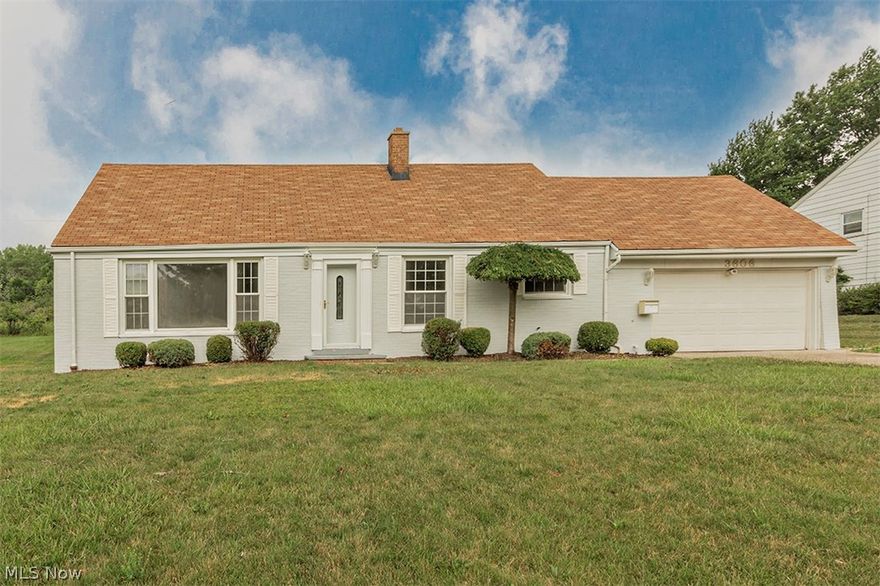 Opportunity to purchase a  split level/raised ranch in the highly desirable Beachwood community.  Conveniently located minutes to  shopping, restaurants, highway, and medical facilities. Freshly painted with hardwood floors throughout. Enter through the front door into a spacious living room/great room with recessed lighting and a vaulted ceiling, part of which can be used as a dining room. Updated kitchen with countertop range, wall oven, and a refrigerator. The master bedrooms has ensuite bathroom with separate vanities. Two additional bedrooms and built-ins complete the main/2nd floor. The lower level features a family/recreation room, a laundry room, and additional full bathroom. Home is situated on half acre lot with a huge backyard. Improvements include garage door and opener, vinyl siding, air conditioner condenser, furnace, and hot water tank. Minutes to beautiful walking trails in the Beachwood Park, state of the art community pool,  and city services that are second to none.