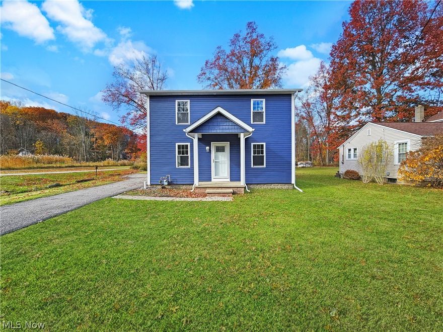 Completely reimagined with a seamless 2025 addition, this 4-bedroom, 2-bath Willoughby Hills retreat sits on 1.37 private acres of open greenspace and wooded serenity with your own walking trail. Every inch of this home has been thoughtfully renovated to deliver the feel of new construction—without the wait.
Step inside to sun-drenched spaces and refined finishes throughout. The brand-new kitchen features shaker cabinetry, granite countertops, and stainless steel appliances including refrigerator, range, and microwave. Just off the kitchen, a stunning dining room showcases vaulted ceilings and a dramatic wall of windows that fills the space with natural light. Two fully updated bathrooms—one on each level—feature elevated tilework and modern LED lighting. A spacious laundry room with brand-new washer and dryer offers flexibility as a guest suite or home office.
Upstairs, a loft-style living area opens to a second-story deck overlooking your expansive backyard. Outdoors, enjoy two concrete patios—both equipped with electrical outlets—one centered around a cozy firepit, creating the perfect setting for entertaining or relaxing under the stars.
All major systems and exterior components were replaced in 2025: new roof, gutters, siding, windows, doors, insulation, complete electrical rewire with new panel, LED lighting throughout, and hardwired interconnected smoke/CO alarms in every bedroom and on each floor. Foundation waterproofing, a Watchdog Wi-Fi monitored sump system with primary and secondary pumps, high-efficiency furnace, central air, and a hybrid ProTerra Wi-Fi water heater with leak detection and auto shutoff provide peace of mind. New plush carpet upstairs and luxury wide-plank waterproof flooring downstairs complete the transformation.
Private and peaceful, yet minutes to Historic Downtown Willoughby, Metroparks, dining, and easy highway access to Downtown Cleveland.
Move-in ready. Like new. Built for modern living. Schedule your private tour today.