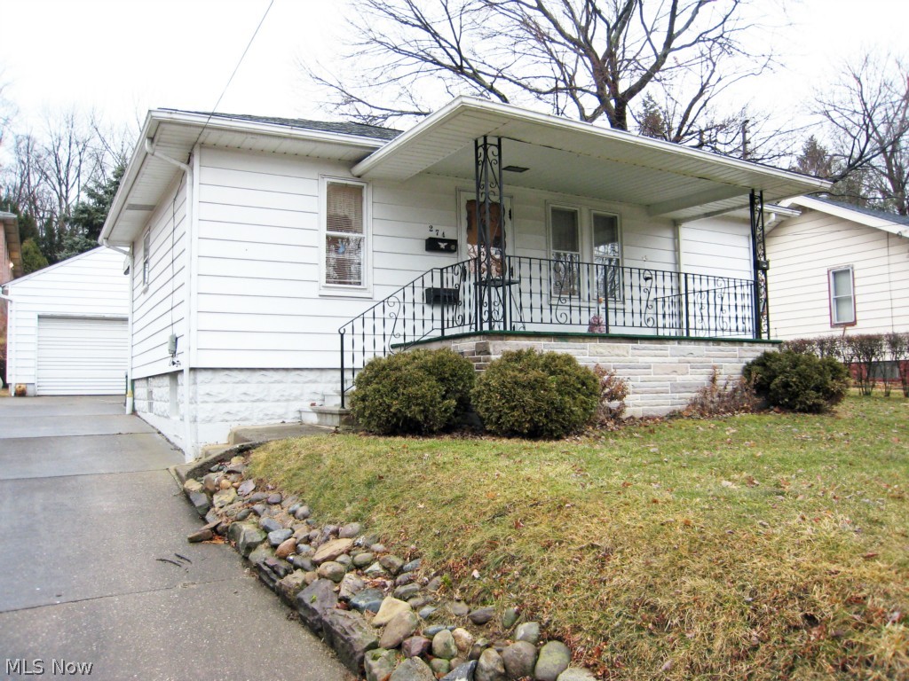 Charming Ranch. First floor living perfect for someone needing to downsizing or a first time home buyer looking for a low maintenance home. This home features 3 bedrooms and a 2 car detached garage. Basement includes a work area perfect for a varies of hobbies. No worries as this home comes with America's Preferred Home Warranty. Ellet High School, Hyre CLC (Middle School) & Betty Jane CLC (Elementary school). Call today to schedule your showing!