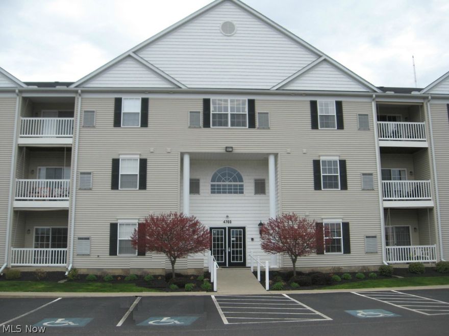 Enjoy the convenience of one floor living in this beautiful condo.  It is tastefully decorated & offers an open floor plan.  The great room has sliding doors to covered porch, the kitchen boosts white cabinets & breakfast bar, & laundry room includes stacked washer/dryer. The split bedroom design features a spacious master bedroom, master bath, & large walk-in master closet. The second bedroom is directly across from the second full bath for the convenience of owners or guests.  There is an additional storage unit & a one car garage. Homeowners can also enjoy the exercise room, community room, common areas with seating and guest baths, & locked main entry. Terrace Club Condominiums are a 55+ community & are conveniently located near shopping, restaurants, banks & medical providers.