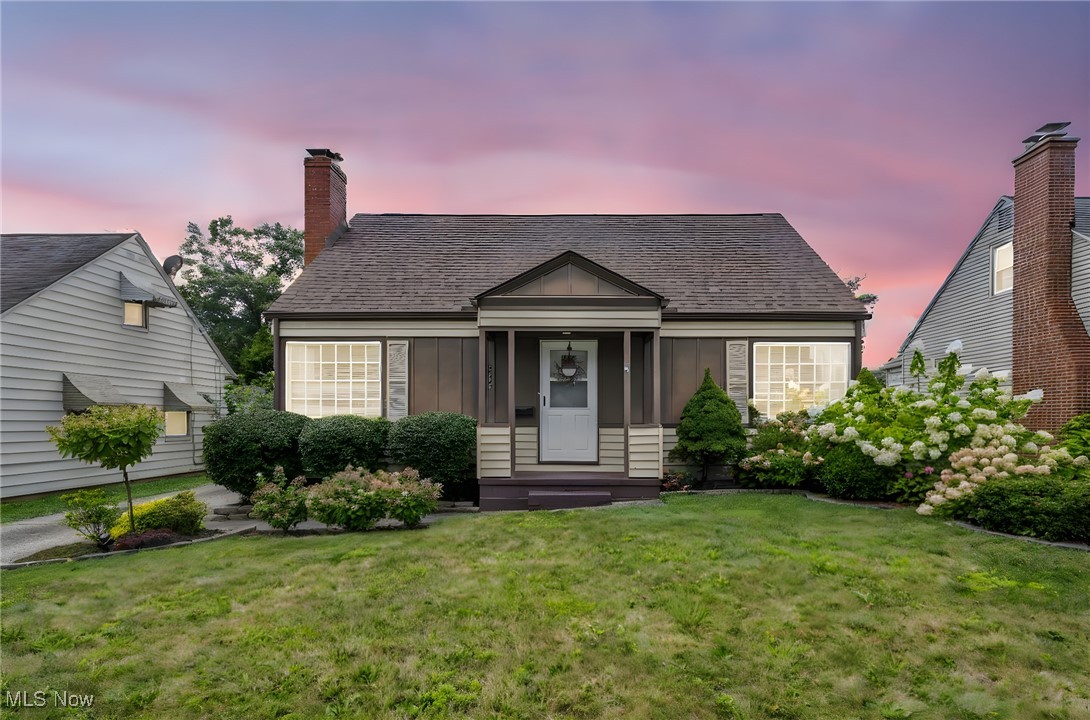 Welcome home to this well-maintained Cape Cod in the heart of Cuyahoga Falls! This charming 3-bedroom, 1-bath home offers a perfect blend of character and modern updates. Inside, you’ll find an inviting living room with a cozy fireplace, a formal dining room, and a generous-sized kitchen that provides plenty of cabinet and counter space. Off the kitchen, enjoy the enclosed porch, perfect for morning coffee, relaxing, or entertaining. The finished attic space features a closet and additional storage, making it ideal for a third bedroom, office, or flex space. The full basement offers even more storage and potential for future living area.
Recent updates include a new roof (2019), furnace (2020), and updated flooring throughout. Outside, you’ll love the nice-sized backyard, great for gatherings, gardening, or pets, along with a 1-car detached garage. Convenient location near parks, schools, shopping, and dining, with easy access to Route 8 for quick commuting. This move-in ready home combines comfort, functionality, and a prime location — schedule your showing today!