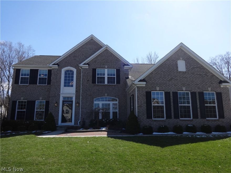 Look no further! This 4 bedroom transitional colonial has the upgrades you are looking for!  Open floor plan!  Dramatic 2-story foyer!   First floor office!  Formal living room and dining room!  Huge kitchen with upgraded cabinets, appliances, granite counter tops, ceramic tiled flooring  and morning room opens to extended family room with gas fireplace.  First floor laundry room.  3 car side load garage!  Professionally landscaped featuring patio and landscape lighting.   Additionally there is a security system.  
Second floor features an owners' suite,  3 additional bedrooms and 2nd full bathroom.   Owners suite features vaulted ceiling, two closets and private spa like bathroom complete with garden tub with tile surround, tiled shower, double vanity with granite counter-tops.  Basement is plumbed for a bathroom and has an egress window should you want to add an additional bedroom.  Situated at the end of the street close to the cul-de-sac!  Great location - close to parks, shopping