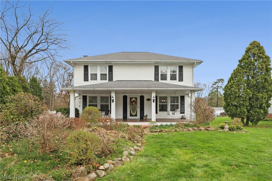 Welcome to this charming, well-loved home situated on nearly an acre of land. With only two owners since it was built in 1924, the home has been thoughtfully maintained and is truly move-in ready. Classic character shines throughout, featuring hardwood floors, French doors with original glass knobs, crown molding, a claw-foot tub, and built-ins that add both style and function.

The finished basement offers even more usable space, including a workshop area and abundant storage. Outside, the property continues to impress with a large deck, a covered front porch complete with a swing, a long driveway leading to a 2-car garage, and an additional storage shed.

Perfectly located on the outskirts of town, you'll enjoy a peaceful setting while staying close to Silver Park, Alliance Middle School, dining, shopping, and other local conveniences.

This home blends timeless charm with practical features, all on a stunning piece of property. It won't last long, so schedule your showing today!