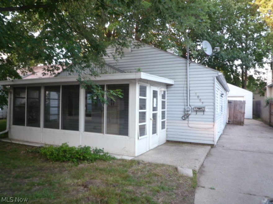 2 BR Ranch with a nice Enclosed Porch for Summertime enjoyment!  2 Car Detached Garage.  Nice Kitchen.  This is super affordable living!  Don't miss out!  This is a Fannie Mae HomePath Property.