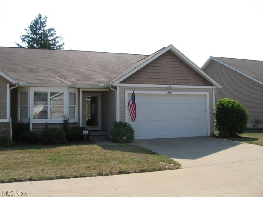 Fabulous 2 bedroom 2 full bath ranch plan on the lake!...just unpack and relax in this lovely floor plan...spacious rooms and wonderful den looking out over a breath taking lake view...A must See! Full basement that walks out onto a patio. Lovely deck with a Sun Setter awning to keep you cool during the day. This thing is better then NEW!