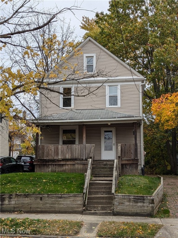 This $91,000 listing in Akron’s Rentschler neighborhood offers a charming 3-bedroom, 1-bath colonial with forced-air gas heating, newer double-pane windows, updated doors, and a private yard. Built in 1909, it features an open floorplan, an eat-in kitchen, a 20x7 covered front porch, and a 6x6 covered rear porch. The home sits on a hill with a terraced front yard, charming brick driveway, and plenty of parking. Vacant and ready for immediate transfer, it is conveniently located between Wheeler and Power Streets, close to parks, medical services, and shopping, making it a great opportunity for buyers seeking character and value in a central location.