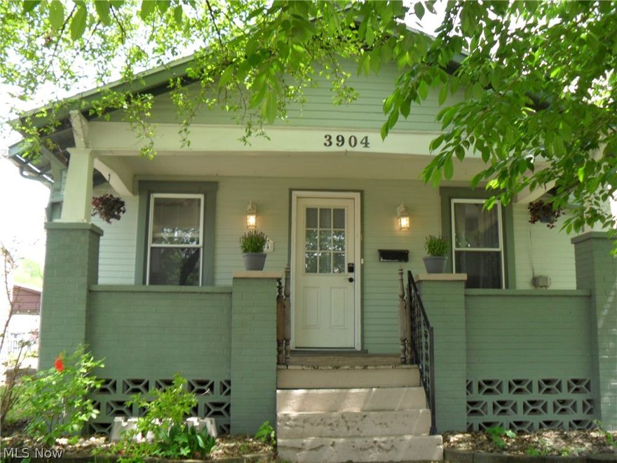 Charming craftsman bungalow in quiet Vienna neighborhood. Freshly painted interior with bright sunny rooms, wood burning stove and built in china cabinet all on first floor living. Nice front and back porches leading to a level private lot and a large newer 2 stall garage. This is a great starter home or investment rental property. Schedule a showing today.