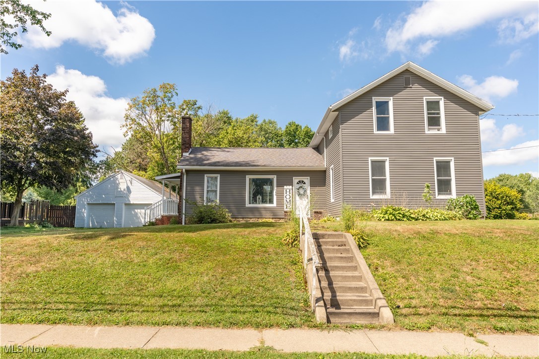 Welcome to this beautifully updated 4-bedroom home, perfectly blending comfort, convenience, and character. Featuring a recently remodeled kitchen and newer flooring throughout, this home is move-in ready and full of modern touches. The spacious layout includes a full bathroom and the added convenience of first-floor laundry.
Major updates have already been taken care of, including a newer roof, siding, windows, and electrical system — giving you peace of mind for years to come.
Sitting on a large city lot, this property offers plenty of outdoor space to enjoy, including a covered tiki bar area perfect for entertaining guests. A detached two-car garage adds extra storage and functionality.
Located directly across from the park and just steps from the local football stadium, ideal for Friday night lights!
Don’t miss the opportunity to own this updated gem in a prime location!