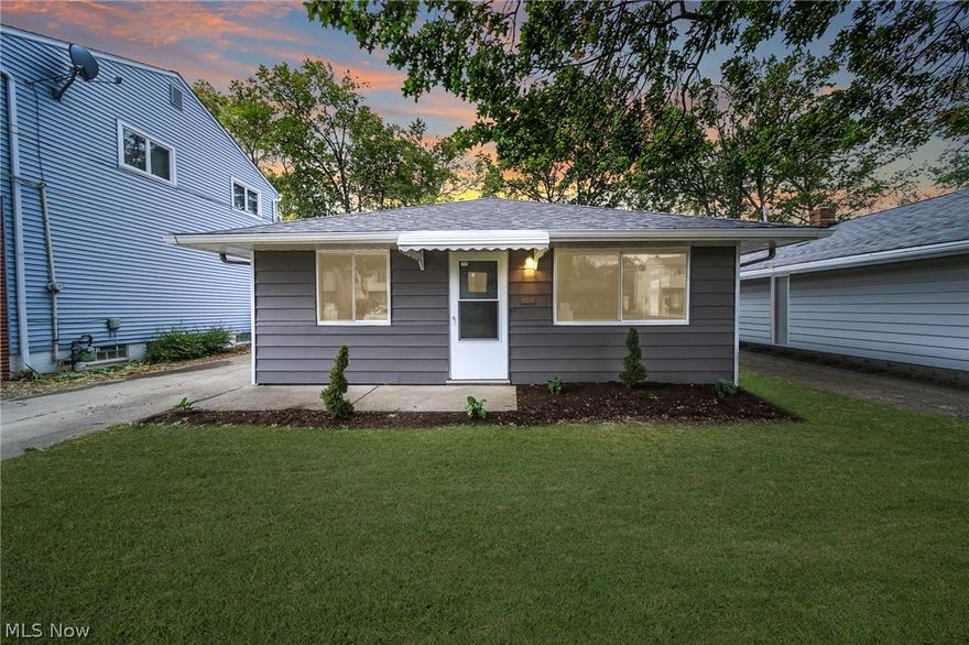 If your looking for that house that is 100% remodeled from top to bottom on a quiet dead end street this is it! This 3 bedroom 1 full and 1/2 bath ranch is absolutely stunning.  As soon as you walk in you will feel at home.  The gorgeous updated kitchen features white shaker cabinets luxury vinyl flooring, granite counters and all new stainless steel appliances. There is a nice sized dining room that's open into the living room all with luxury vinyl floors. There are 3 bedrooms and the master has its own private updated bath. Other updates all in September of 2019 include new roof, all new windows, new furnace, new A/C,  new carpet and luxury vinyl throughout, new H2O tank. Everything has been done for years of care free living. WOW!!