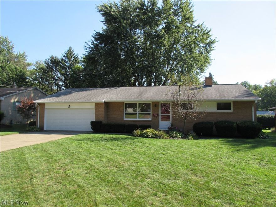 THIS IS THE RANCH YOU'LL WANT TO OWN!  3 bedrooms 1.5 baths and nearly 1800 square feet of living space resting on a great lot!  Updated with modern decor, the fully remodeled kitchen features Corian countertops,, stainless steel appliances and ceramic tile floor while newly opened to the formal dining area.  Three gracious bedrooms include hardwood flooring or new carpeting plus a bathroom in the master bedroom.  New carpeting also is present in the hallways, dining room and living room.  The ultimate rec. game or hobby room awaits in the 28 x 15 lower level rec room.  There's also plenty of additional storage areas in the full basement.  A 2 car garage with newer opener and garage door, central air, and updated hot water tank are just some of the additional features making this home a tremendous opportunity!