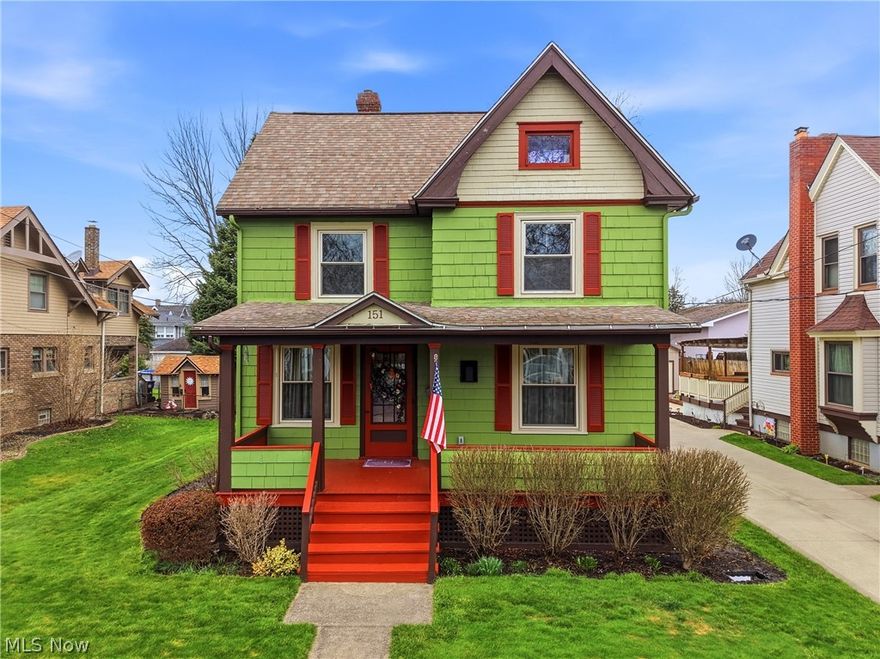 Looking for timeless charm that meets modern living?  You found it, classic character shines through this gorgeous home with its timeless architecture with all the modern updates. Bringing comfort to today's style.  The fully renovated kitchen is loaded with updates and functionality, hardwood floors, granite countertops, recessed lighting, and stainless steel appliances. The stove is a Jenn-Air dual fuel gas stove electric oven. A first-floor half bath for convenience, a spacious living room also boasts hardwood flooring, recessed lighting, and a beautiful stone fireplace, ideal for entertaining or relaxing. Pocket doors divide the living and dining area.  Three bedrooms upstairs, and an additional luxury bath with a jacuzzi tub is perfect for unwinding after a long day. You will appreciate the ample storage the walk-up attic provides.  The basement has been fully waterproofed.  Outside, you will admire the landscape, adding curb appeal to the exterior. An inviting front porch and a large back deck off the back of the home, surrounded by perennials. There is a 2-plus-car detached garage. Last but not least, out the back door of the garage, discover a hidden oasis, your own private retreat for gardening, entertaining, or simply relaxing, thoughtfully designed by the sellers.  Move-in ready, this home truly has it ALL and is priced to sell, just waiting for your offers!   DON'T MISS OUT, schedule your tour today!!