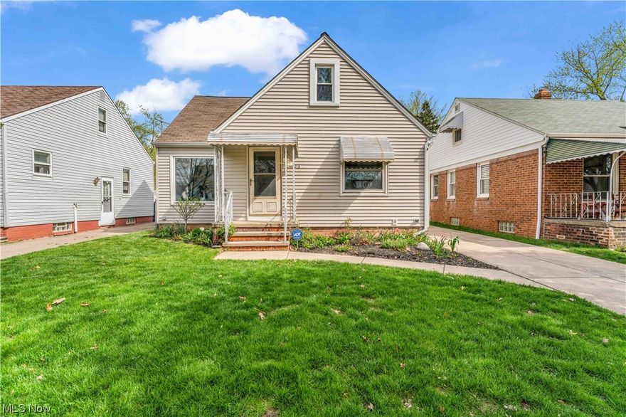 This large cape cod is amazing opportunity. Owner occupied, the home has great updates throughout, including newer flooring, large updated kitchen with dining area and tons of cabinets and counter space, 2 full bathrooms and finished basement. The home also has a partially fenced-in yard, deep backyard, detached 2-car garage and central air. With a great West Park location, the home is close to multiple parks, including the Rocky River Reservation, near highway access, minutes from Lakewood, Downtown, and more! A great find for any buyer!