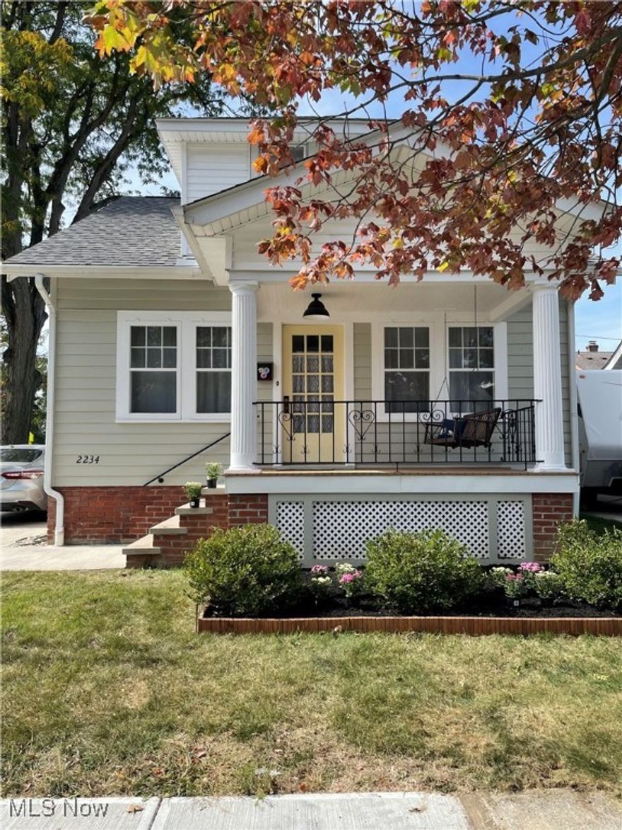Welcome home to this 3 bedroom, 2 full bath renovated Cape Cod home in
the Silver Coast area in Lakewood.  With all the updates, this home is the
perfect blend of classic charm and modern convenience.  Step inside
and be greeted with an expansive family room with fireplace to enjoy
on those cool evenings.  Almost every room in the home has solid oak
refinished gleaming hardwood flooring. Very convenient is a first
floor bedroom with a full bathroom next to it.  The heart of the house
is the renovated kitchen with designer flooring, new countertops,
stylish cabinetry, New Viking gas stove, Viking microwave, and
dishwasher.  Major updates within the last 9
months include:  NEW concrete driveway; NEW stamped patio; NEW garage
floor; RENOVATION of 2 full baths; NEW landscaping; NEW fresh paint
interior and exterior; NEW
lighting fixtures; updated plumbing and fixtures, NEW glass block
basement windows.
Other features of the home include a newer roof on house and garage,
newer hot water tank, newer furnace,
vinyl windows, central A/C.  For an extra piece of mind, the sellers
are offering a one year home warranty.
Call for your personal tour on this Lakewood Gem!