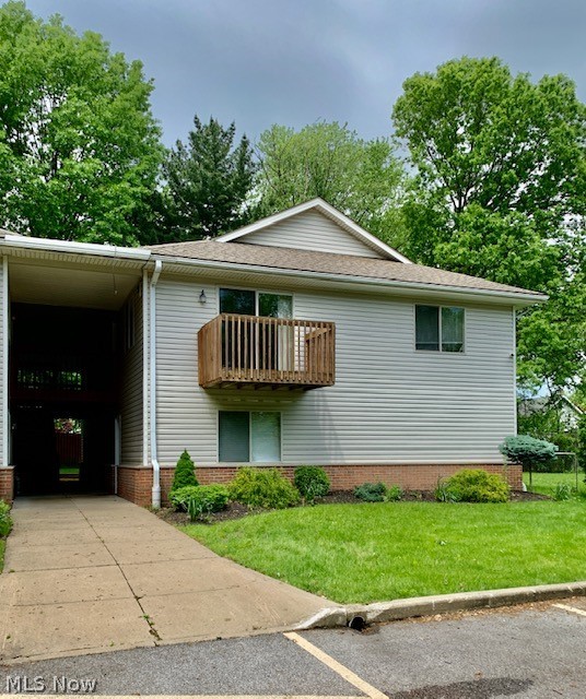 Fantastic second floor 2 bedroom available for rent! This open floor plan unit boasts brand new floors and fresh paint throughout. Fully applianced kitchen with fridge, stove and dishwasher. Walk in closet in the master bedroom! Sliders out to your deck. Coin operated laundry on site. Perfect location just minutes away everything Cuyahoga Falls has to offer! Right down the street form the from freeway. Dont miss it! Every adult occupant must apply online, $35 application fee per person. We run credit, criminal and eviction history and verify income. No Section 8, no dogs.