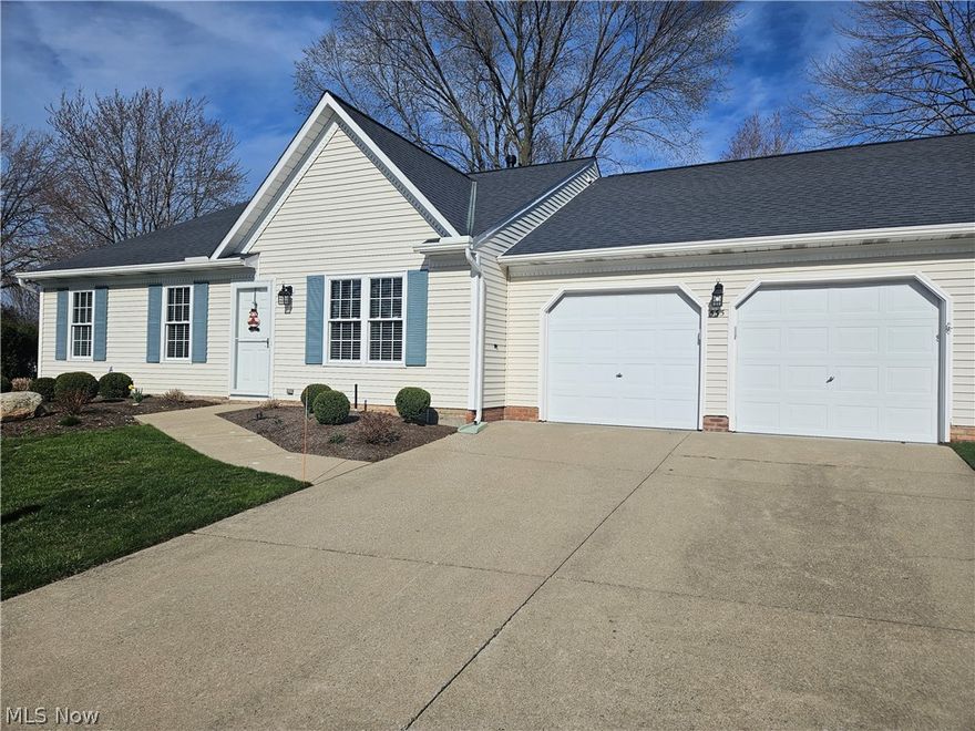 So many updates and upgrades. 2021, blinds throughout, and refrigerator. 2022, all windows installed, front door, and sliding door, kitchen floor, granite countertops, backsplash, fan and lights, microwave, laundry room, tub along with cupboards and floor, bedroom fans, carpet in bedrooms, living room and hallways, and April Air. 2023, updated bathrooms, hot water tank, washer and dryer. 2020 & 2021, furnace and air.

Wow! Move-in ready condo with lots of updates and upgrades. You won't find a cleaner condo.

Rare Find!! RANCH CONDO offers an eat-in kitchen.