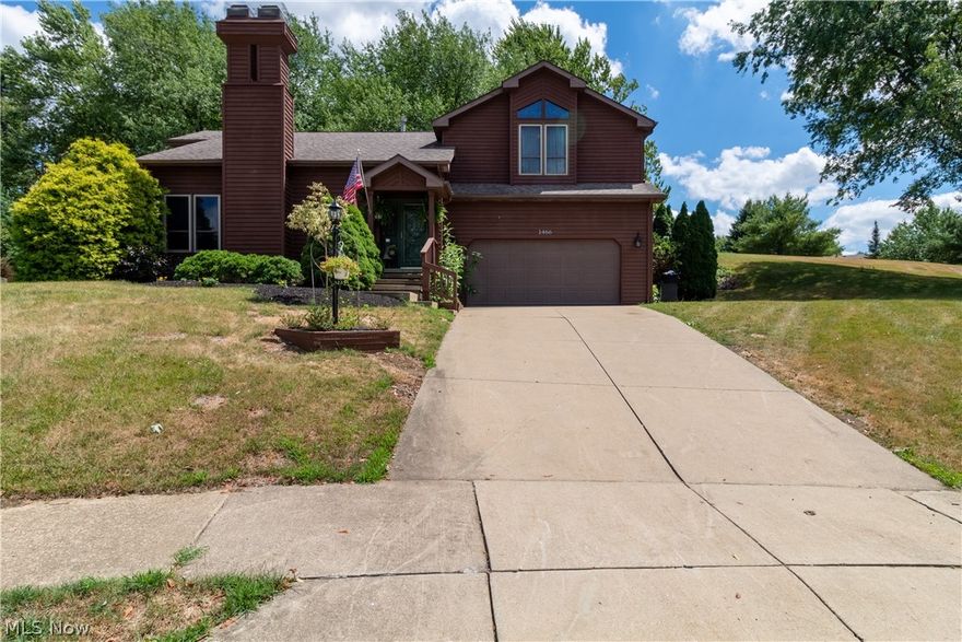 Welcome to this beautiful cedar contemporary style home, located on a quiet cul-de-sac. Cathedral ceilings, and a fireplace welcome you into the home. Formal dining room with hardwood floors look out over your private backyard, with a double level waterfall and fishpond. First floor laundry offers you extra convenience. Master bedroom boasts vaulted ceilings, and fireplace for added comfort and ambiance; master bathroom has a jacuzzi bathtub, and separate walk-in shower. Two more bedrooms, and a full bath round off the upstairs. Finished basement offers extra space perfect for entertaining, a bedroom with egress window, and attached full bathroom. The tranquil, low maintenance backyard offers a private deck with a pergola, waterfall, and plumbed in gas for a grill. You'll love enjoying peaceful mornings with a cup of coffee, or watching the sunset with a glass of wine by your fishpond! There are so many updates throughout this home, make it yours today!!
3D virtual tour available.