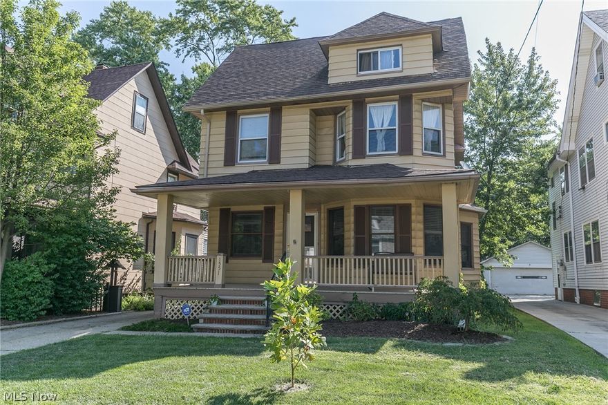 Charming colonial nestled on a desirable Lakewood street. This 3 bedroom and 2 bathroom home offers a finished attic area that could be an owners suite. The open concept floor plan with a fully renovated kitchen will have you looking no further.  Included for peace of mind is a one year home warranty from America's Preferred. Call today to schedule your private showing to not miss out on this amazing opportunity.