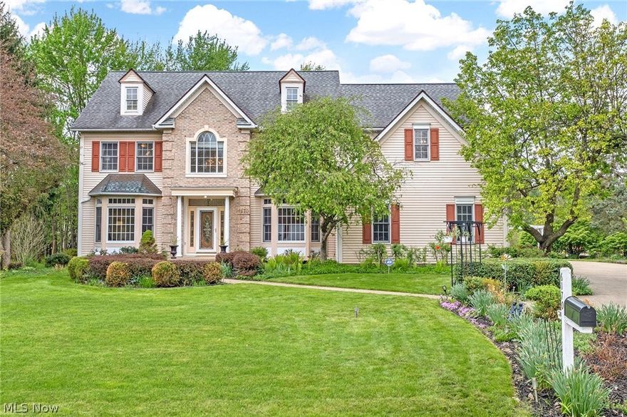 Gorgeous, 4 Bedroom, 5 Bath Colonial, with over 4,000 sq ft of living space in the City of Hudson’s Woods of Williamsburg community. This First Place Award-Winning model, custom designed and quality crafted by Hudson Builders’ Laura Dinovi, has been meticulously maintained and thoughtfully updated throughout. Updates include newer Circular Driveway (2021), Roof (2020), Central Air (2023), Carpeting (2026), Water Softener (2022), Well Pump (2023), Sunroom Windows (2016), Kitchen remodel with Granite Counters, Lighting, LVT Flooring and more (2015), Ceramic Tile in Lower Level (2022), Garage Door (2018), Hardwood Flooring (2015), and so much more! See supplements for full list of updates. The outstanding floor plan offers a relaxed flow for large gatherings as well as for everyday casual living. Desired location is recognized as a Bicycle Friendly Community by the League of American Bicyclists and is just minutes from local and community  parks as well as the renowned Cuyahoga Valley National Park, and the critically-acclaimed Ellsworth Meadows Golf Course. This community has green space to enjoy, yet it's close to dining, shopping, schools and main travel routes. One-Year Home Warranty is included. Schedule your private showing today.
