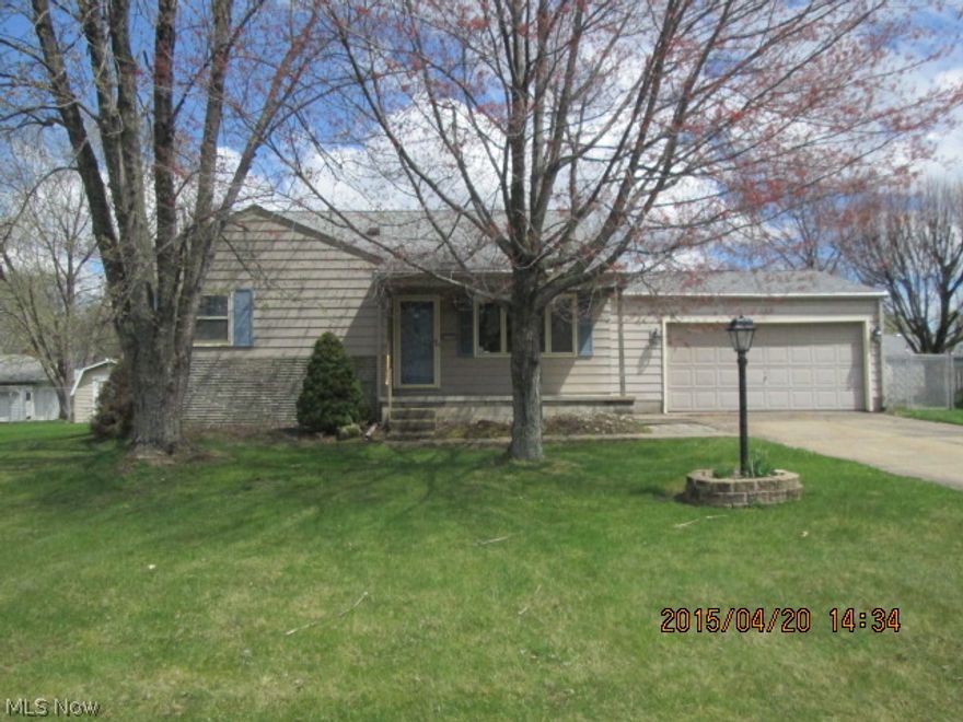 Classic 3 bedroom cape featuring full basement, 2 garage and 26' x 13' in ground pool.