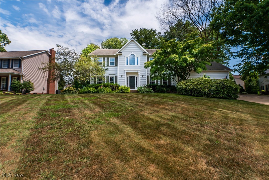 Welcome home to 9120 Bletchley Ave NW, nestled in the desirable St. Ives subdivision of North Canton. Upon entering this colonial style home to discover a beautifully designed main floor, featuring a convenient half bath and an open layout that seamlessly connects the spacious living spaces. The heart of the home is the kitchen, boasting sleek granite countertops and direct access to a brand new composite back deck, and stamped concrete patio , perfect for outdoor entertaining. This impressive deck comes complete with a newly installed stone fireplace, creating an inviting ambiance for cozy evenings. Downstairs, the finished basement expands your living space with a second living room and an additional half bath, ideal for movie nights, a home gym, or a play area. All four spacious bedrooms, including the master suite with its own private bath, are conveniently located on the second floor as well as the second full bath. Car enthusiasts and storage seekers will love the extra-deep garage, capable of accommodating up to four vehicles. This home is move in ready and just needs you to make it yours. Call to schedule a private showing today !