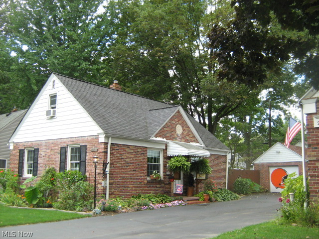 Comfy, cozy brick Cape is move-in ready and in a highly desirable location! Newly carpeted Living & Dining Rooms, freshly painted, 4 new ceiling fans! Updates include Hot Water Tank, 2014; Roof, 2007; Replacement Windows; Remodeled Bath! Relax in the big privacy-fenced backyard with concrete Patio and Stone Firepit! Beautifully Landscaped! 11x14 Storage Shed! Pool Table is negotiable. Portable dishwasher can stay.