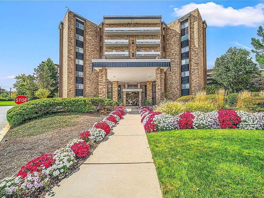 Spacious 2-Bedroom and two full bath Condo in Lyndhurst, OH. The bedrooms are on the opposite sides of the condo which gives privacy to all occupants. Freshly painted, professionally cleaned, including carpet and appliances. Property Highlights: Welcome to your perfect retreat in this well-maintained, secure-access building in Lyndhurst, OH. This 4th-floor condominium offers a range of features to suit your lifestyle, including plenty of space for comfort and privacy. Large Living Room with Balcony. Enjoy serene courtyard views from your private balcony. Fully Equipped Kitchen: Cook with ease using all the included appliances. Built-in storage space and an additional two storage bins outside of the unit. Laundry facilities are conveniently located just steps away in the hall, near the unit. Take advantage of the outdoor pool and workout room, which are perfect for promoting your health and relaxation. 24-Hour Gated Security & Plenty of Parking ensure peace of mind while enjoying ample outdoor parking. Situated in prime Lyndhurst, OH, you're just a short distance from everything you need: Easy access to downtown Cleveland. Close to shopping, restaurants, entertainment venues, and medical facilities. Excellent highway access for commuting and travel. HOA FEE covers heating, water, sewer, Basic Cable, and Internet. Contact us to schedule a showing today and experience comfort, convenience, and security all in one place. Call now to move into your dream condo! This Condo is also available for rent at $1650/month.