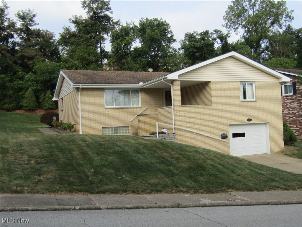 Welcome to this all brick ranch home w/3 bedrooms & 3 full baths, full basement, integral garage/workshop awaiting your private viewing. One owner home is well maintained. New addition added in 2010 to create a Master suite w/full bath & laundry facility. High speed internet for a home office space. Home is situated in one of our most convenient neighborhoods to 22/30, shops, park, church's & dining. Beautiful back yard w/covered porch to enjoy all your outdoor activities. Quiet & serene view across the road of trees & private undeveloped acres that presents an atmosphere of privacy.